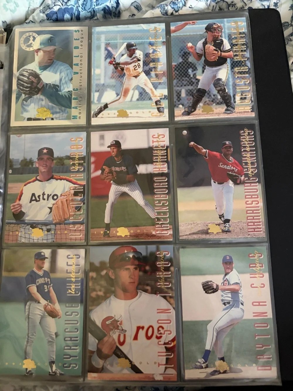 Assorted Baseball Trading Cards – Multi-Color Collectible Set 54 cards - Picture 5 of 6